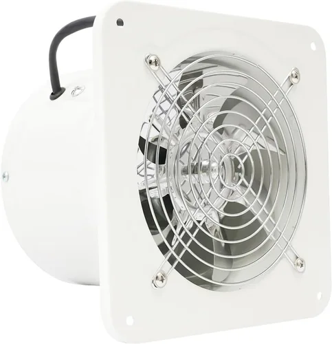 Vista 9 de Extractor de cocina de 4 pulgadas, ventilador de ventilación de ático montado en la pared de 20 W, 140 m³/h, con controlador de velocidad variable