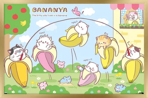Vista 15 de Trends International Bananya - Póster de pared con cuerda de saltar