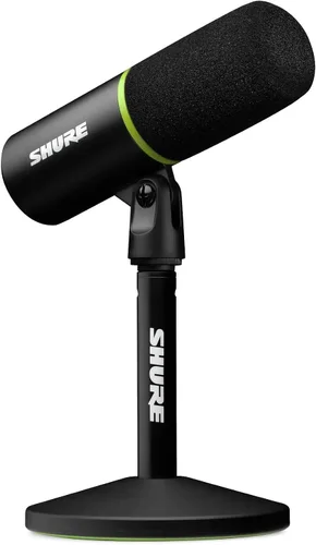 Vista 14 de Shure MV6 Micrófono para Juegos – Micrófono USB Dinámico para Juegos y Transmisiones de PC con Silencio táctil, Cancelación de Ruido, Soporte
