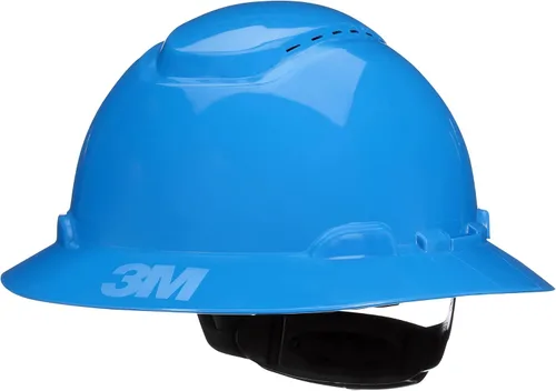 Vista 31 de 3M Hard Hat SecureFit H-800 Series Casco de seguridad estilo ala completa con sensor Uvicator, suspensión de trinquete de difusión de presión de 4
