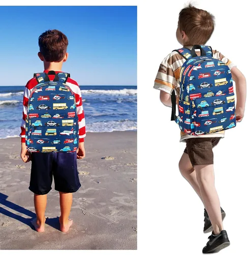 Vista 3 de CAMTOP Mochila para niños en edad preescolar para jardín de infantes bolsa escolar para niños y niñas 154x 45x 102HWL