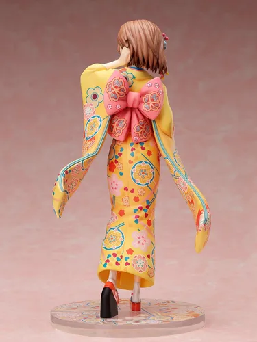 Vista 5 de FuRyu A Certain Scientific Railgun T: Mikoto Mikasa (Furisode Version) Figura de PVC a escala 1:7, multicolor, 8 pulgadas