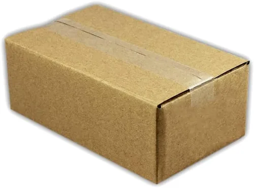 Vista 4 de EcoSwift 50 cajas de embalaje de la cartulina acanalada 6x4x3 que envían por correo los cartones móviles de la caja de envío