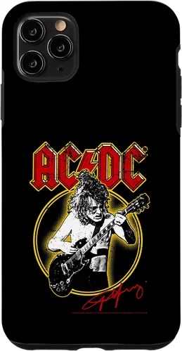 Vista 13 de AC DC Classic Rock Logo Electric Guitar Solo Energy Case for iPhone 17