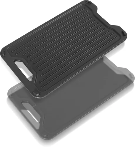 Vista 12 de SafBbcue Piezas de recambio mate de la plancha del hierro fundido para Charbroil infrarrojo comercial 463242715 463242716 463234413 463234614