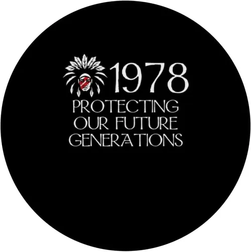 Vista 3 de 1978 Protecting Our Future Generations Native American PopSockets Swappable PopGrip