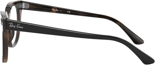 Vista 4 de Ray-Ban RX5377f Meteor Low Bridge Fit Square Prescription Eyeglass Frames