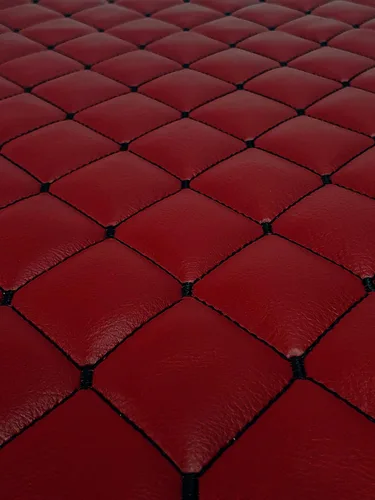 Vista 25 de Tela de espuma acolchada de vinilo con tapicería de espuma de 3/8 de pulgada para forro de automóviles, paneles de puertas, botes y asientos. Forro