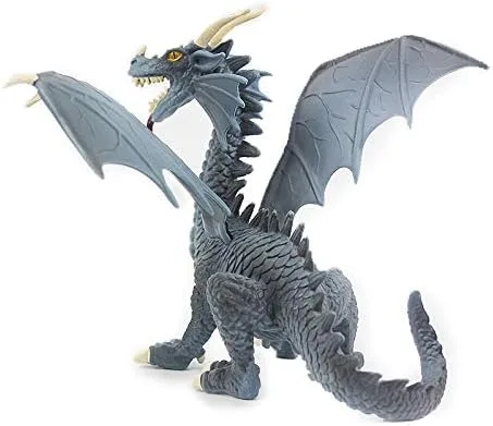 Vista 5 de Warmtree Figuras realistas de dragón volador de plástico de 6 pulgadas, regalos