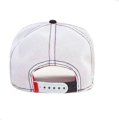 Vista 4 de Goorin Bros. The Farm Unisex High Shine Faux Leather Adjustable Snapback Trucker Hat