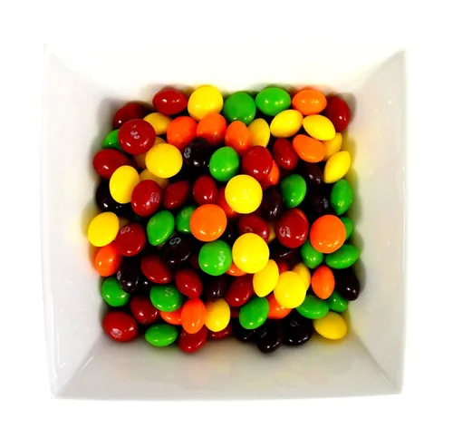 Vista 2 de Skittles Caramelos tamaño bocado, fruta original, bolsas de 7.2 onzas (paquete de 12)
