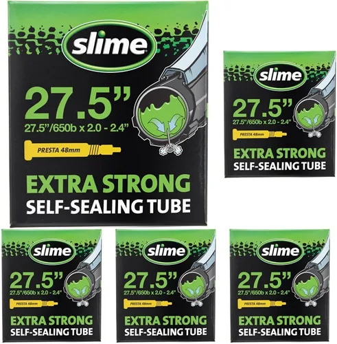Vista 26 de Slime 30051 Tubo interior de bicicleta con sellador de pinchazos Slime extra fuerte, autosellante, evita y repara, válvula Schrader, 16 pulgadas x