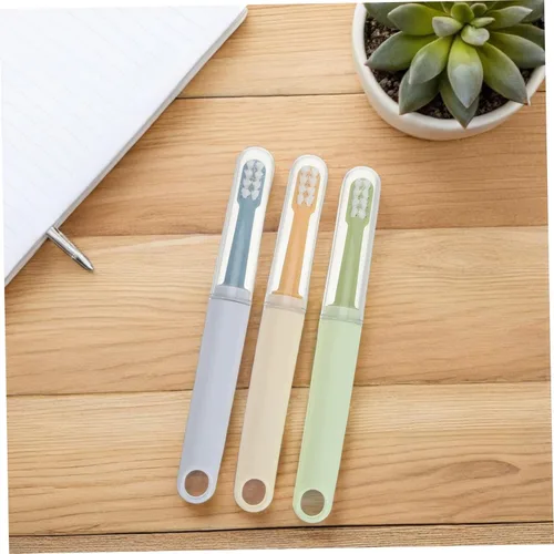 Vista 7 de Double Headed PET Toothbrush Set for Kitten and Dog, 3pcs