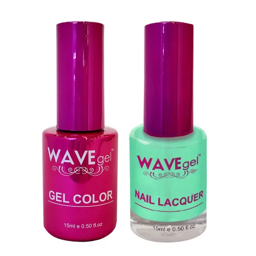 Vista 108 de WAVEGEL - Juego dúo de gel y esmalte de uñas a juego - Colección Princess - #001 Super Black I 0.5 onzas #001 Super Negro