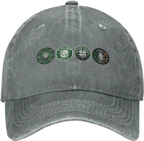 Vista 9 de Mans Woman - Gorra de béisbol desgastada lavada vintage para gimnasio