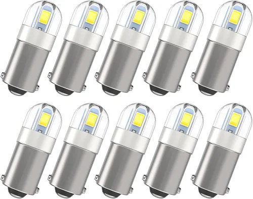 Vista 8 de Serundo Auto BA9S - Bombilla LED BA9 1895 1891 53 57, bombilla LED 2SMD 3030 Chips 47830 64111 3893 para interior de automóvil, cúpula de mapa