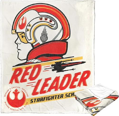 Vista 27 de Northwest Star Wars Manta Decorativa Silk Touch, 40" x 50", Villanos del Lado Oscuro