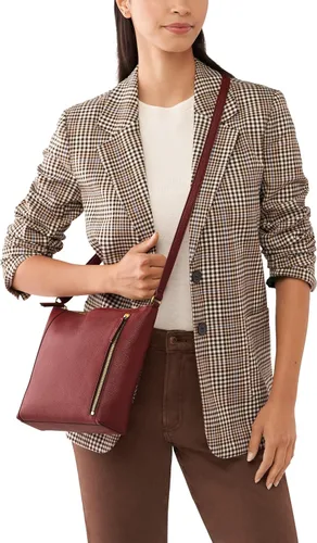 Vista 5 de Fossil - Bolsa Tara de mano cruzada de cuero para mujer
