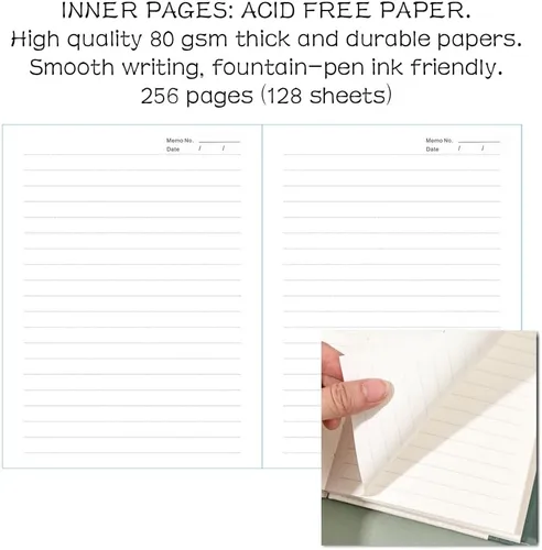 Vista 4 de Mazeran Diarios magnéticos florales, elegante tapa dura de piel sintética B6, cuaderno ejecutivo, diario de viaje, girasoles