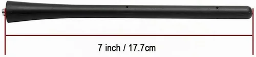 Vista 8 de Antena para Infiniti JX35 FX37 QX60 QX70 EX35 EX37 FX35 FX45, Antena Corta de Reemplazo Infiniti, Antena Trasera de Goma Infiniti de 7 Pulgadas