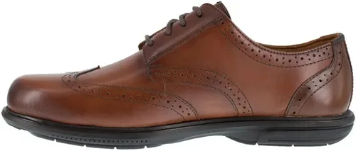 Vista 3 de Florsheim Work Loedin Wingtip Oxford ST Oxford para hombre, Negro