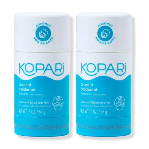 Vista 11 de Kopari Desodorante de coco sin aluminio, no tóxico y limpio a base de plantas, sin aluminio, parabenos o bicarbonato de sodio, protección de larga