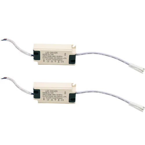 Vista 8 de Controlador LED de 1-3W, corriente constante 300mA CA 85-265V Salida 6-12V SM conector macho fuente de alimentación externa transformador