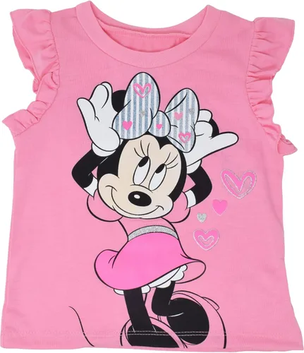 Vista 2 de Disney Minnie Mouse - Conjunto de camiseta y pantalones cortos para bebé y niña