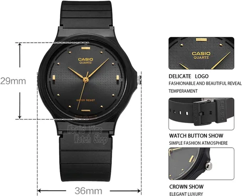 Vista 2 de Casio - MQ761A, Mezcla, Reloj de cuarzo, movimiento de cuarzo