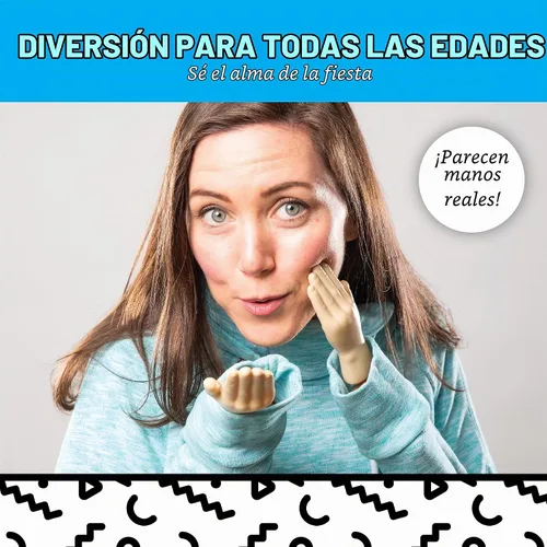 Vista 4 de Manos pequeñas BigMouth Inc, juguete, pequeños trucos bajo la manga