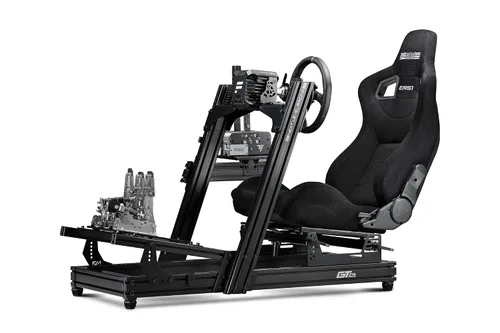 Vista 7 de Next Level Racing GTElite Racing Simulator Cockpit- Front & Side Mount Edition