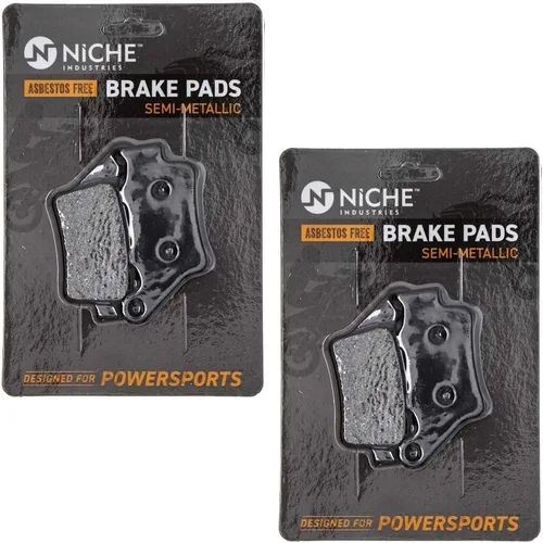 Vista 6 de NICHE Juego de pastillas de freno para KTM 250 300 450 200 EXC MXC SX Husqvarna 701 Enduro Supermoto 75013090000 Trasero Semimetálico