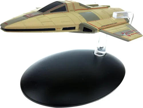 Vista 2 de STAR TREK Starfleet Academy - Modelo de artesanía de entrenamiento de vuelo con revista #97 de Eaglemoss