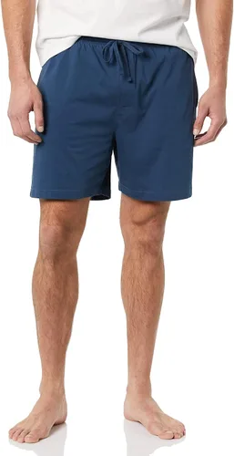 Vista 2 de Tienda Essentials Men's Cotton Pajama Shorts, Pack of 2