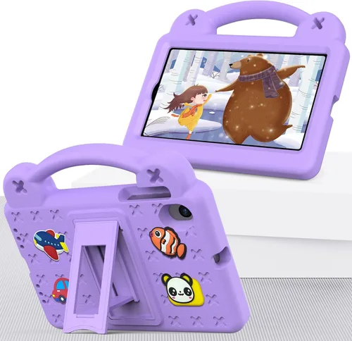 Vista 9 de Funda para tablet Walmart Onn de 7 pulgadas Gen 4 2024 (Modelo: 100135924), UUcovers con soporte de espuma EVA suave, soporte de espuma EVA suave