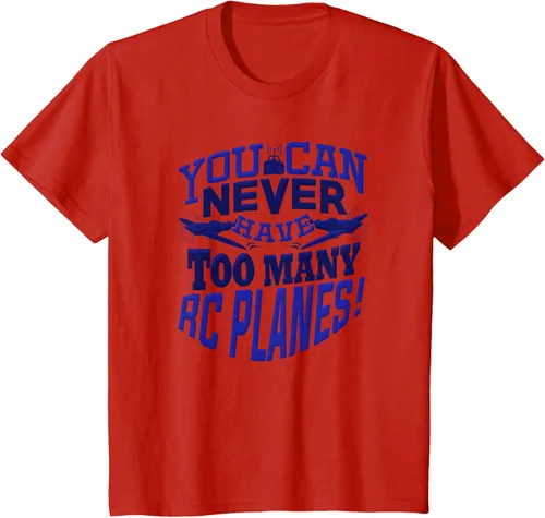 Vista 3 de RC Plane You Can Never Have Too Many RC Aviones Hobby Lover - Camiseta, gris, S