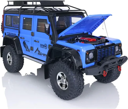 Vista 5 de TOUCAN RC HOBBY 1/10 RC Crawler Car 4x4 Off-Road Escalada Vehículo P411 19.8 lbs Servo ESC 2speed Gear