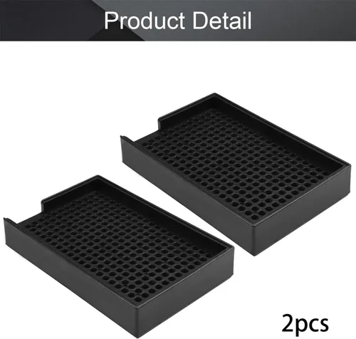 Vista 4 de Othmro Bandejas de tornillos antiestáticos de 273 agujeros, placas de tornillo de 5.512 x 3.543 x 0.984 in, soporte de bandeja de tornillos