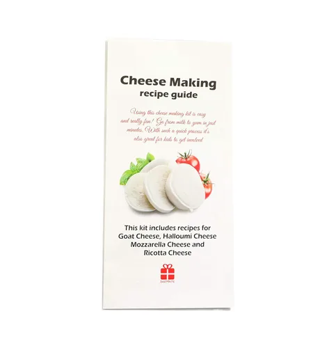 Vista 4 de Kit de 4 quesos para hacer queso de cabra, queso chipriota, queso mozzarella, queso ricotta, gran regalo para todas las ocasiones