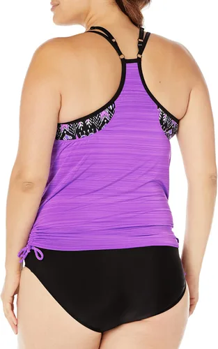 Vista 2 de ZeroXposur Womens Swimsuits Tankini Top and Bikini Briefs Set - Two Piece Swimsuit for Women