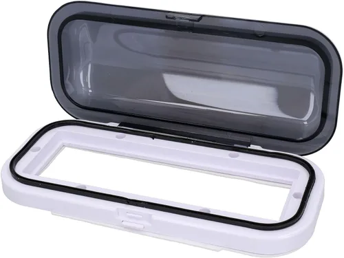 Vista 2 de AB Tools Cubierta de radio empotrada premium para estéreo marino a prueba de agua con salpicaduras de DIN