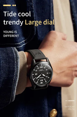 Vista 5 de OLEVS Watch for Men Minimalist Fashion Dress Wrist Mens Watches Perfect Quartz Movement 30M Waterproof Wristwatch