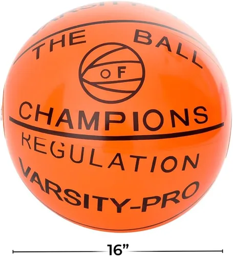 Vista 2 de Rhode Island Novelty Infladores de pelota deportiva de 16 pulgadas, una docena surtida