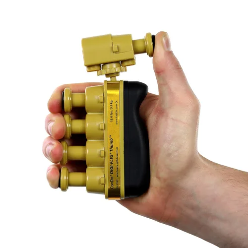 Vista 3 de CanDo 10-3763 Digi-Flex Thumb, dorado (Gold: XXX-Heavy), 1