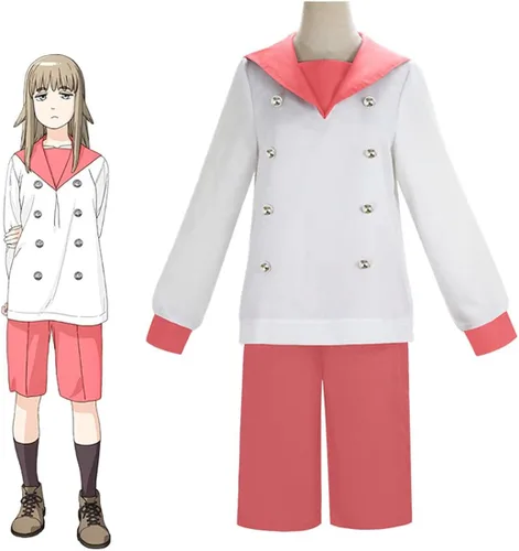Vista 2 de Ovepo Anime Tengoku Daimakyou Cosplay Tokio Mimihime Cosplay Performance Custome Coat Pants Disfraz de Halloween para hombres y mujeres