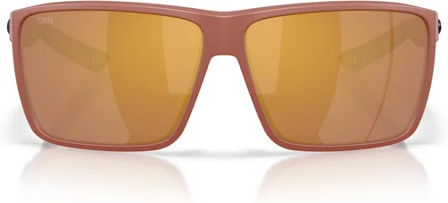 Vista 22 de Costa Del Mar Gafas de sol rectangulares Rincon II para hombre Marrón Mate Humo/Gris 20.46 oz