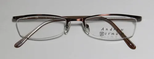 Vista 2 de Andrew Actman Escort MensWomens Designer Half-rim Simple & Elegant Upscale EyeglassesEyewear