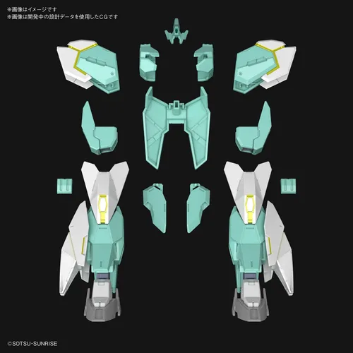 Vista 2 de Bandai Hobby - Gundam Build Divers Re:Rise - #31 Nepeight Armor Unit, Bandai Spirits HGBD 1/144 Model Kit