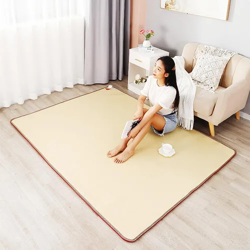 Vista 10 de Electric Heating Pads w/Adjustable Temperature & Timer, Heated Floor Mats, Electric Carpet Area Rug, Under Desk Foot Warmer Electric Space