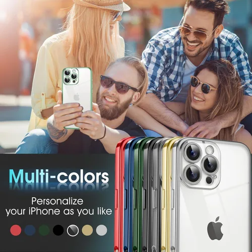 Vista 484 de Supdeal Funda cristalina transparente para iPhone 11, [No se amarillea] [Protección de la cámara] [Probado contra caídas de grado militar] Funda
